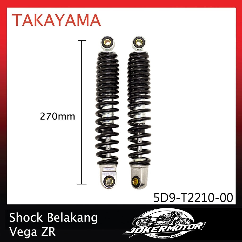 Takayama Shock Breaker Shockbreaker Belakang Vega ZR / Shock Belakang Vega ZR