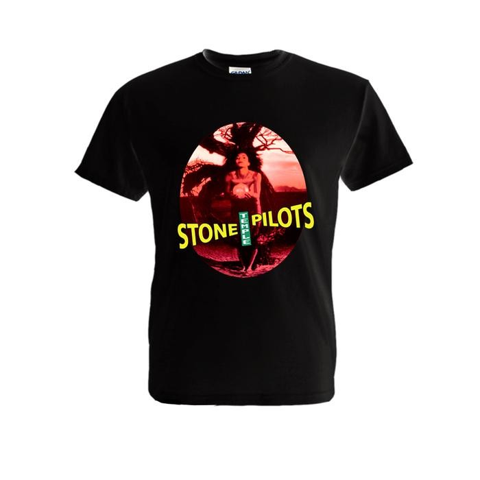 (COD) Stone Temple Pilots - Kaos Stone Temple Pilots - Core - Hitam, S