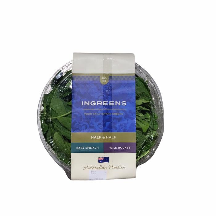 

ingreens salad Baby spinach & wild rocket 100grm