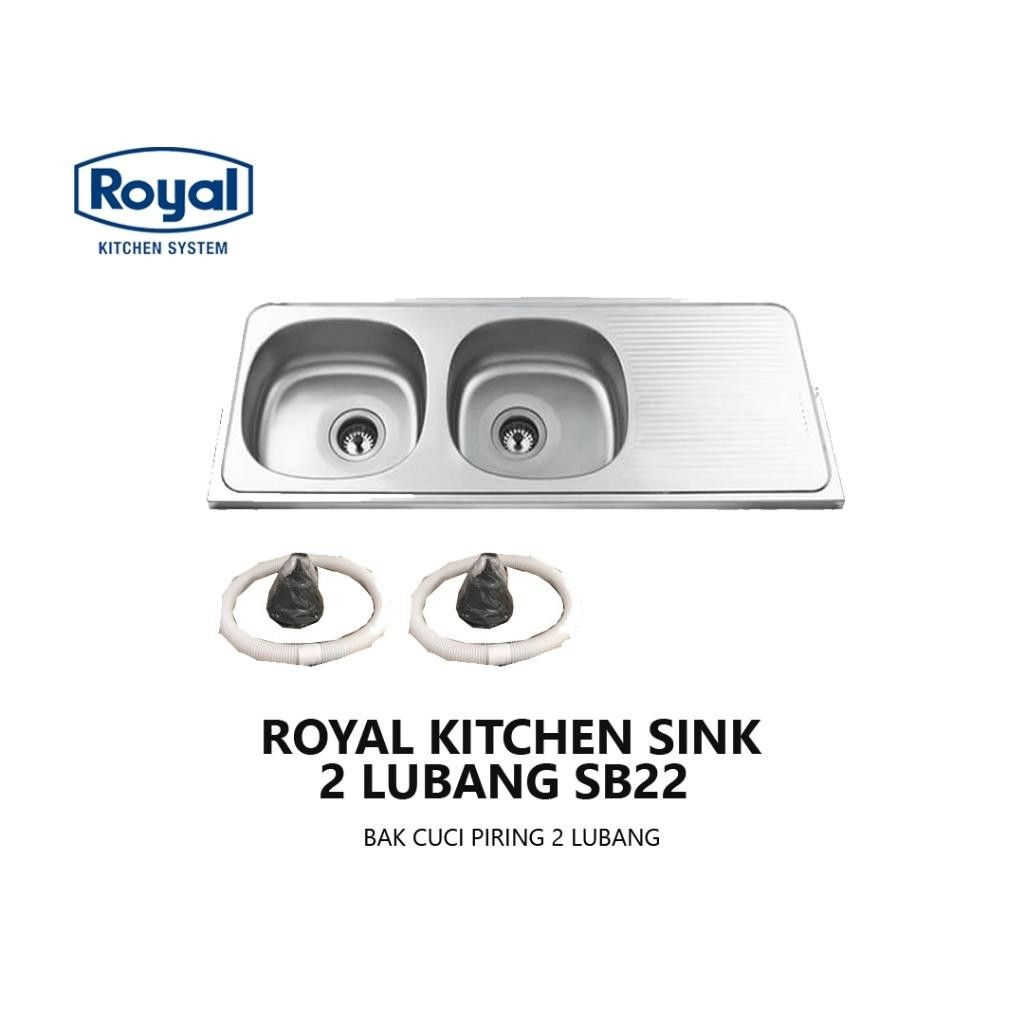 Royal Kitchen Sink SB 22 – Wastafel Dapur / Bak Cuci Piring
