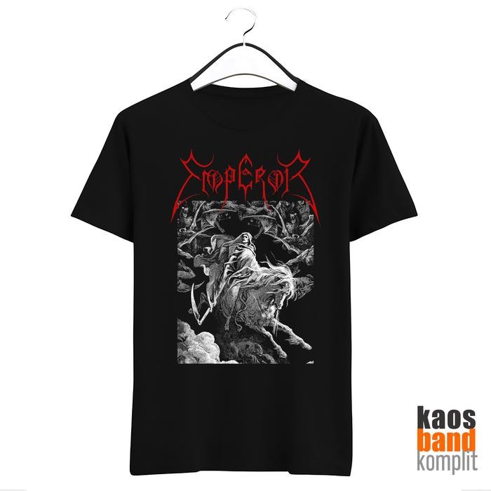 (COD) Kaos Band METAL EMPEROR – Premium Black NSA - S