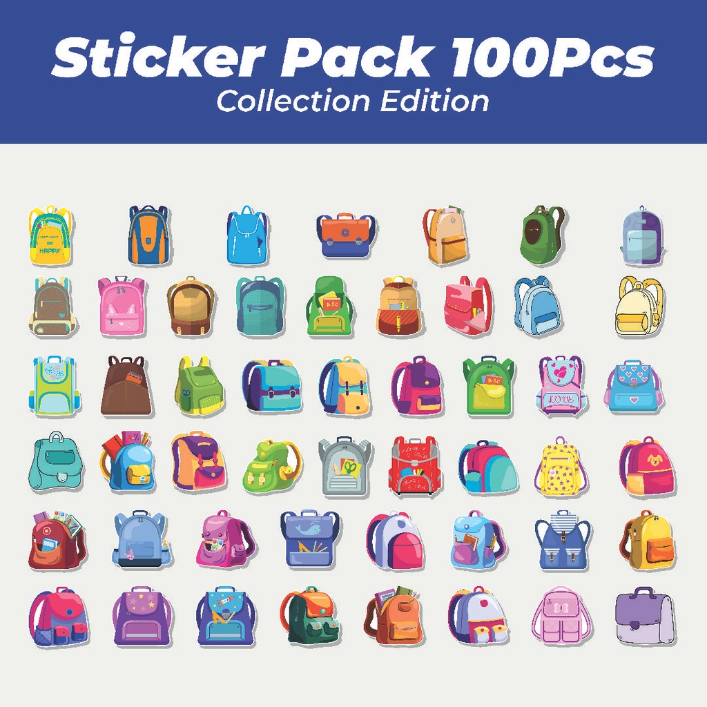 

Hot Stiker Tas Ransel Lucu Anti Air Stikers Berperekat Waterproof Sticker Decal Buat Motor Helm Buku Journal Koper Casing HP Laptop Botol Minum