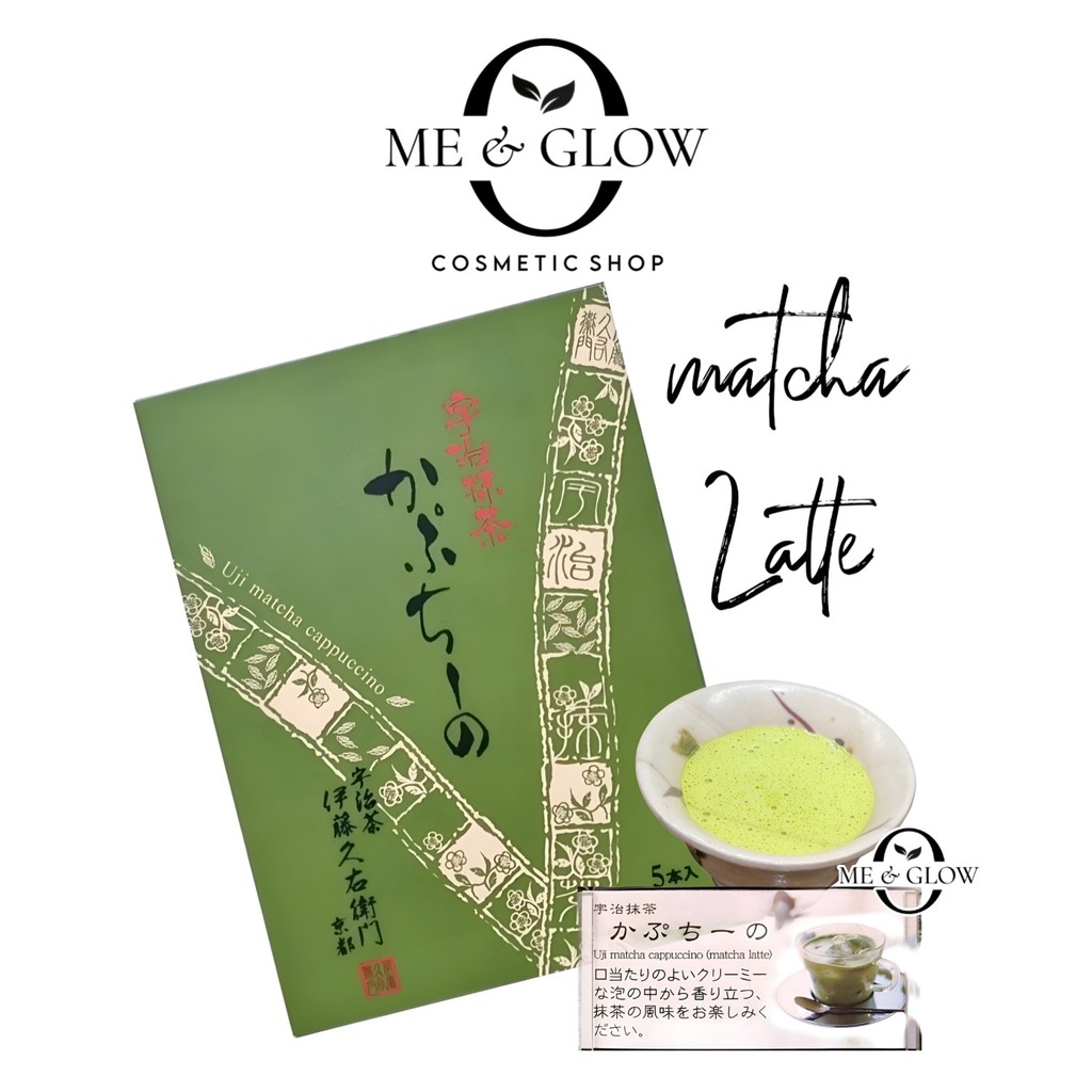 

ITO KYUEMON MATCHA LATTE 12g x 5sachet - BUBUK MATCHA POWDER UJI KYOTO JEPANG