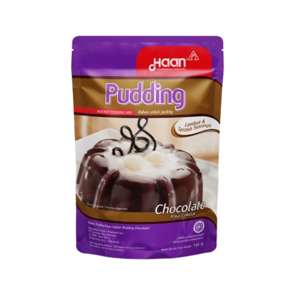 

HAAN PUDDING MIX POUCH CHOCOLATE 130 GR