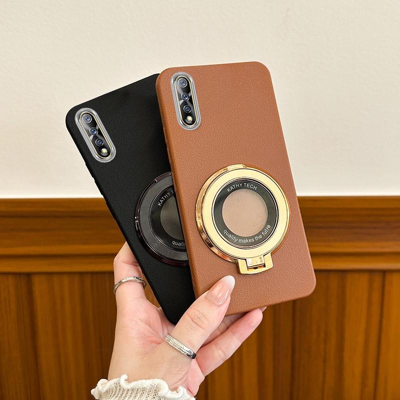 HP Soft Case Casing Silikon Untuk Vivo S1 S 1 1907 Casing Phone Cover Berdiri Mengurung