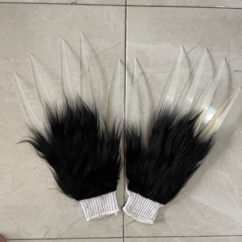 $% Kuku Leak / Rangda bulu hitam kuku putih *&