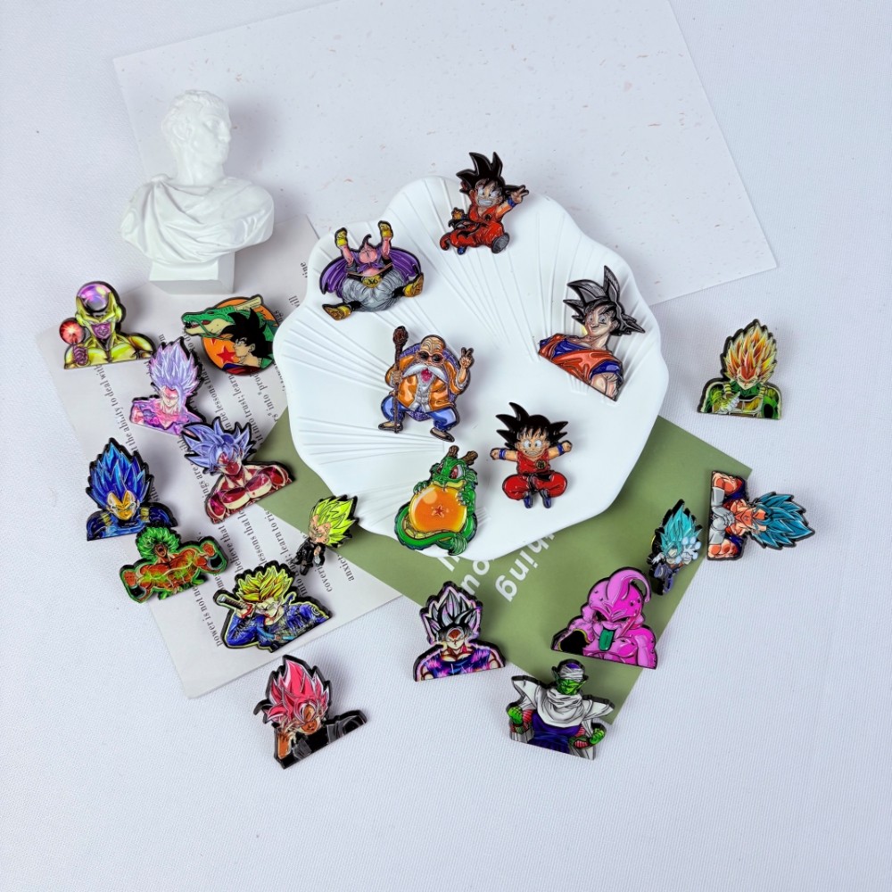 

Wholesale Anime Cartoon PCS Enamel Pins Custom Brooches Lapel Badges Animal Funny Jewelry Gifts for Kids Friends