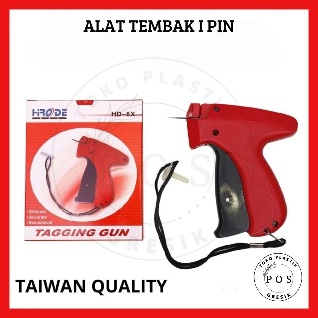MICROTEC TAG GUN Khusus I PIN ALAT TEMBAK TAGPIN HALUS HIRODE MERAH Tag Pin Kaos Kaki Laundry Label 