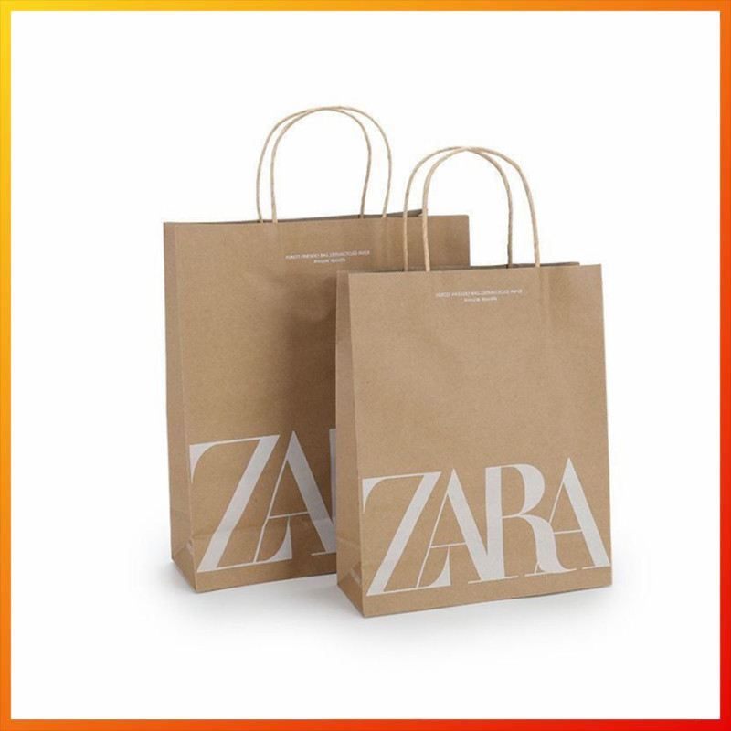 

Zara paper bags, hand-held shopping bags, gift bags, clothing bags, large, medium and small sizes, kraft paper bags, shoe boxes, short sleeved bags