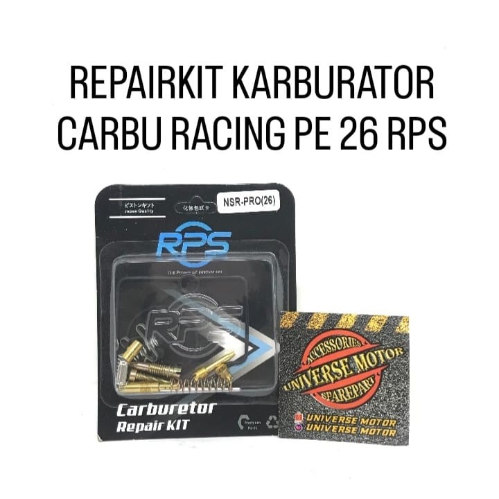 REPAIRKIT KARBURATOR CARBU RACING PE 26 RPS