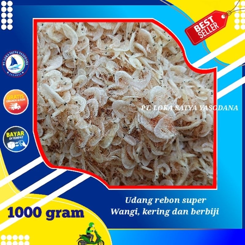

udang rebon super / hepi super 1000gram / 1 kgMurah