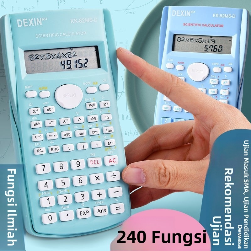 

Kalkulator ilmiah Siswa menggunakan kalkulator fungsi multifungsi
