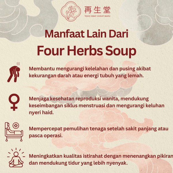 

FOUR HERBS SOUP - SOUP HERBAL
