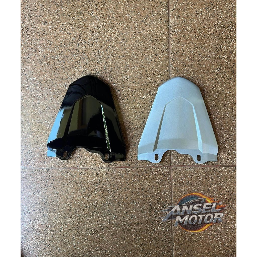 Pet Stop Cover Body Belakang Vega R New Warna Hitam dan Silver