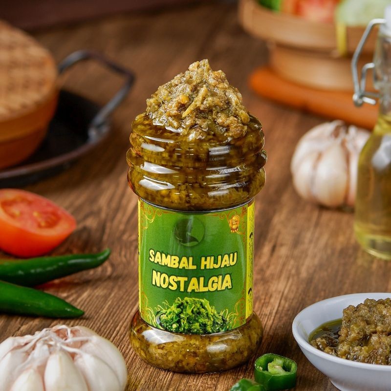 

Sambal | Sambal Hijau | Sambal Hijau Nostalgia 130gram