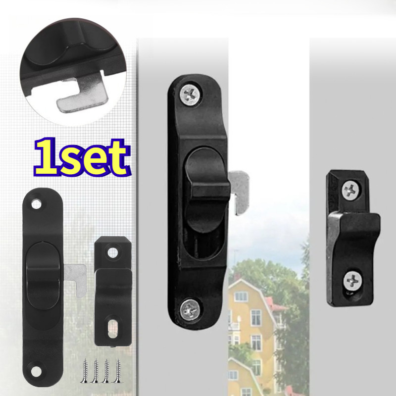 Kunci Jendela Aluminium Sleding Kunci Pintu Sleding Kunci Grendel Pengunci Jendela Geser