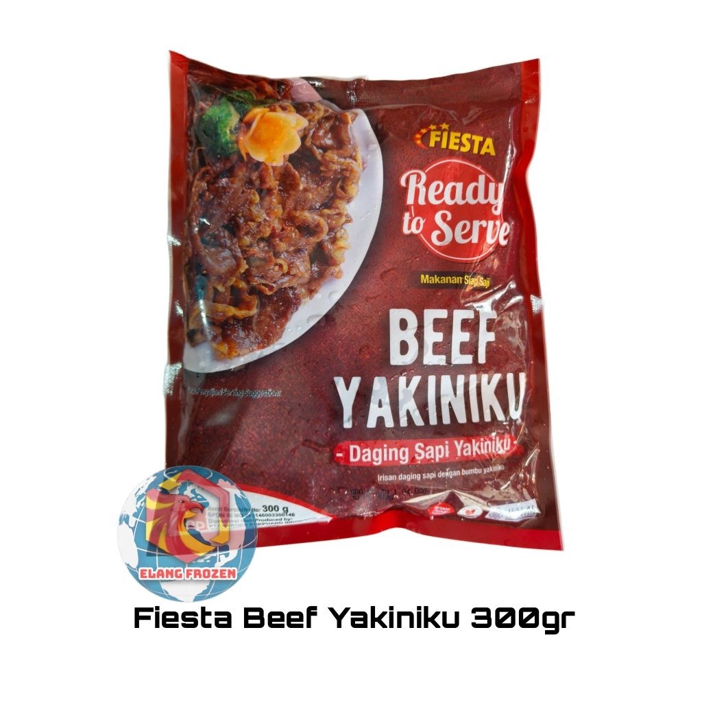 

Fiesta Ready To Serve Beef Yakiniku | Daging Sapi Yakiniku 300gr higienis_mart