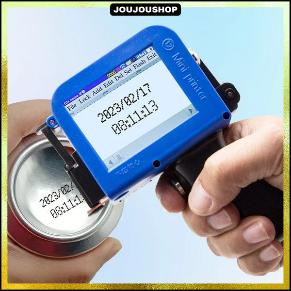 Mesin Printer Barcode Portable Handheld Inkjet Printer - KK127