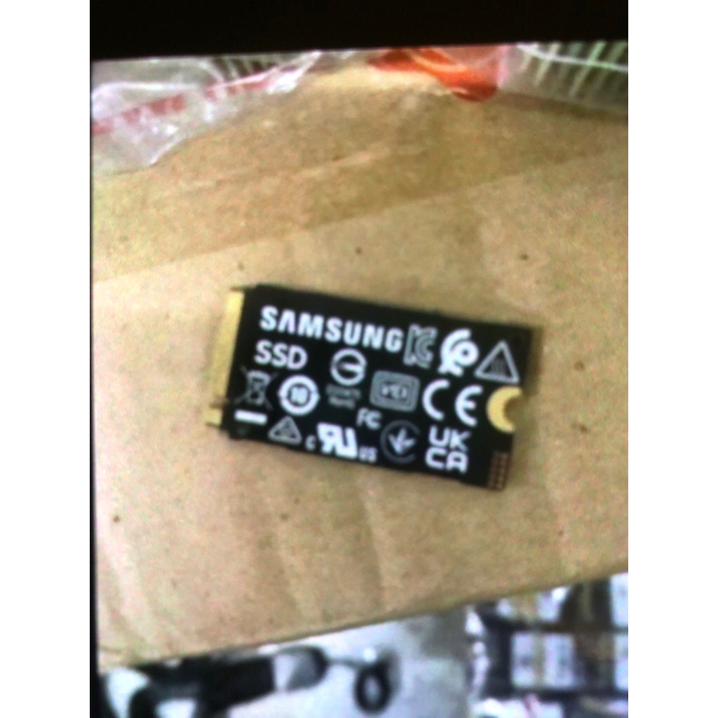 NVME Samsung 256GB Internal