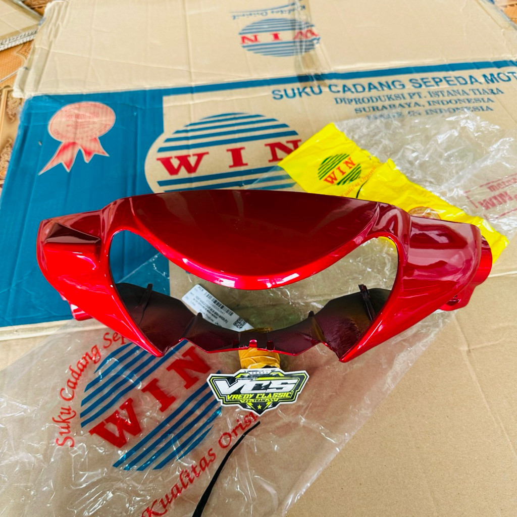 batok depan MIO SMILE MIO SPORTY merah maron MERK WIN BERKUALITAS