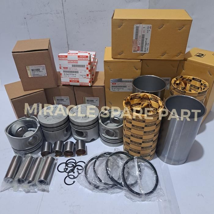 Liner Kit Buring Boring Set Isuzu Panther 2.3 C223 2300cc ORIGINAL SPAREPART NEW