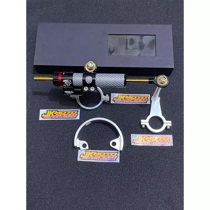 Paket Murah  Breket Steering Damper GSX R Braket Stabilizer Matris Carbon GSX S Bracket Breket GSX 1