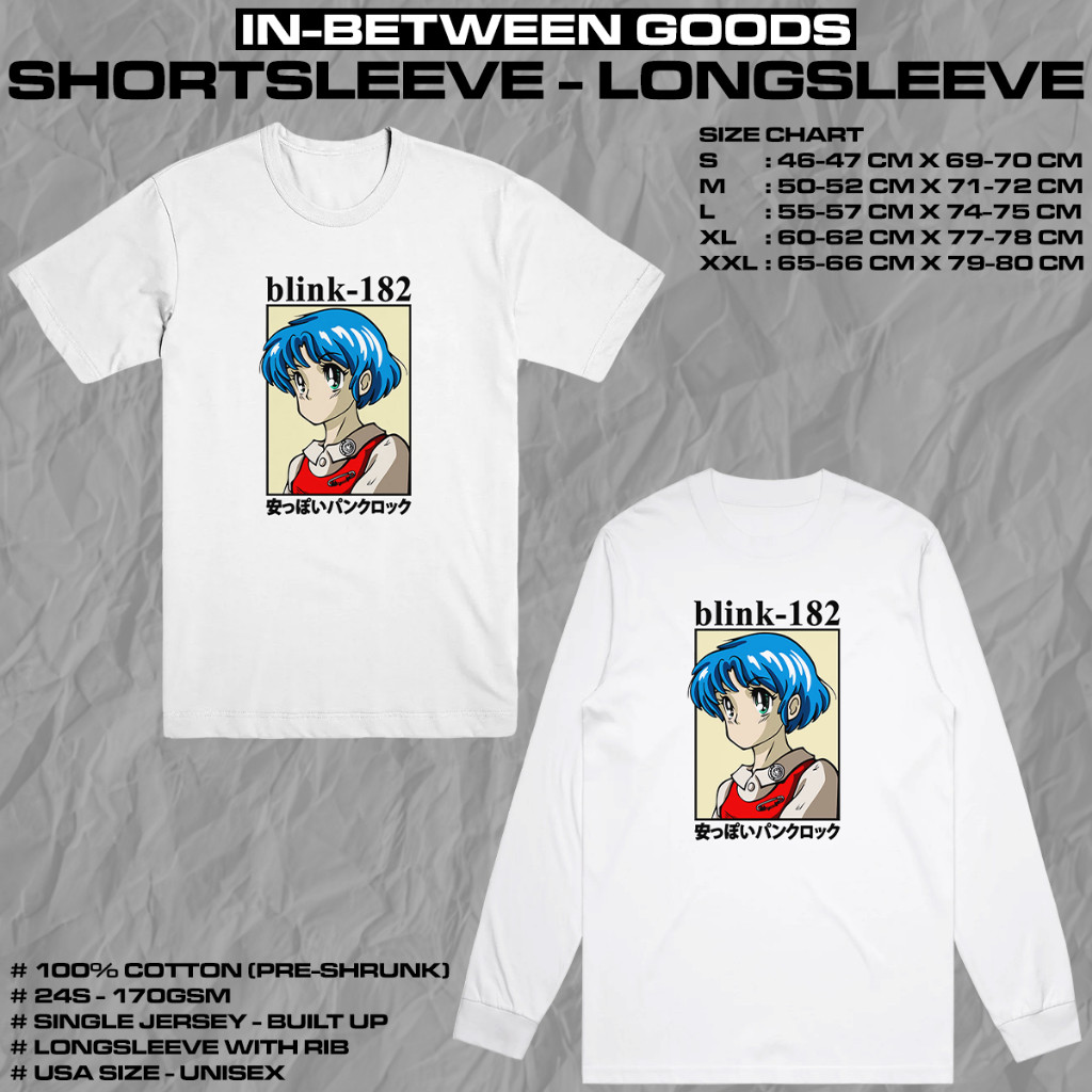 BLINK 182 - ANIME | T-SHIRT | LONGSLEEVE | BAND MERCH2