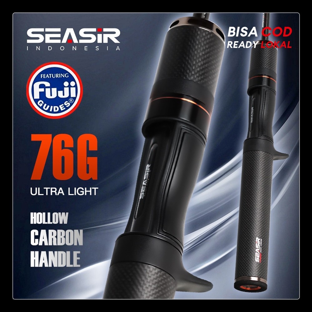 OLAHTRACK [OFFICIAL] SEASIR Black Arrow Joran Pancing, FUJI O Joran BC Casting/Spinning 1.5M/1.68/1.