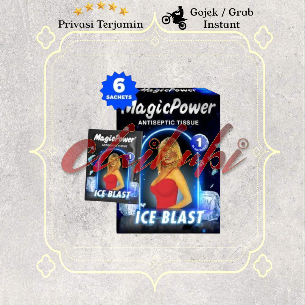 Magic Power Ice Blast Antiseptic Tissue