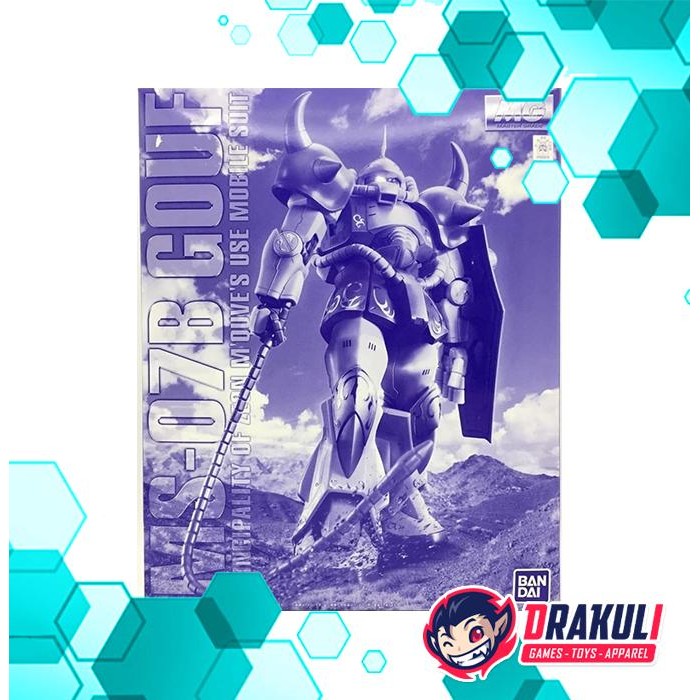 BANDAI Plamo MS-07B Gouf M'Quve's Use Mobile Suit