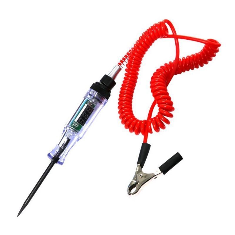 Tespen Digital Dc Multifungsi Tespen Listrik Mobil Motor Dc 3 36V Auto Voltage Universal Digital