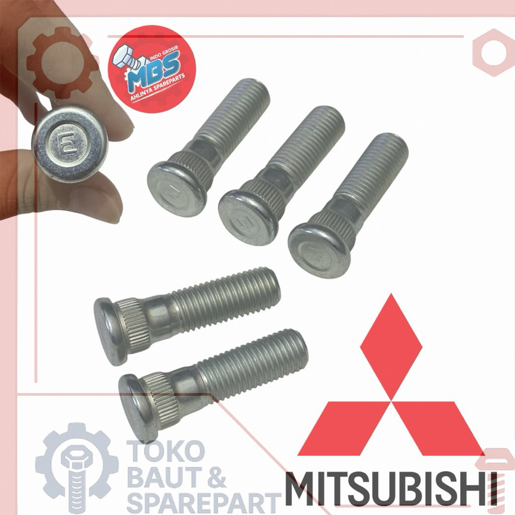 Baut Roda L300 Baut Roda Triton Baut Roda L200 Strada Baut Roda L038 Baut L 300 Hub Bolt L300 Bensin