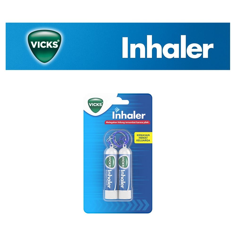 VICKS INHALER OBAT FLU TWIN