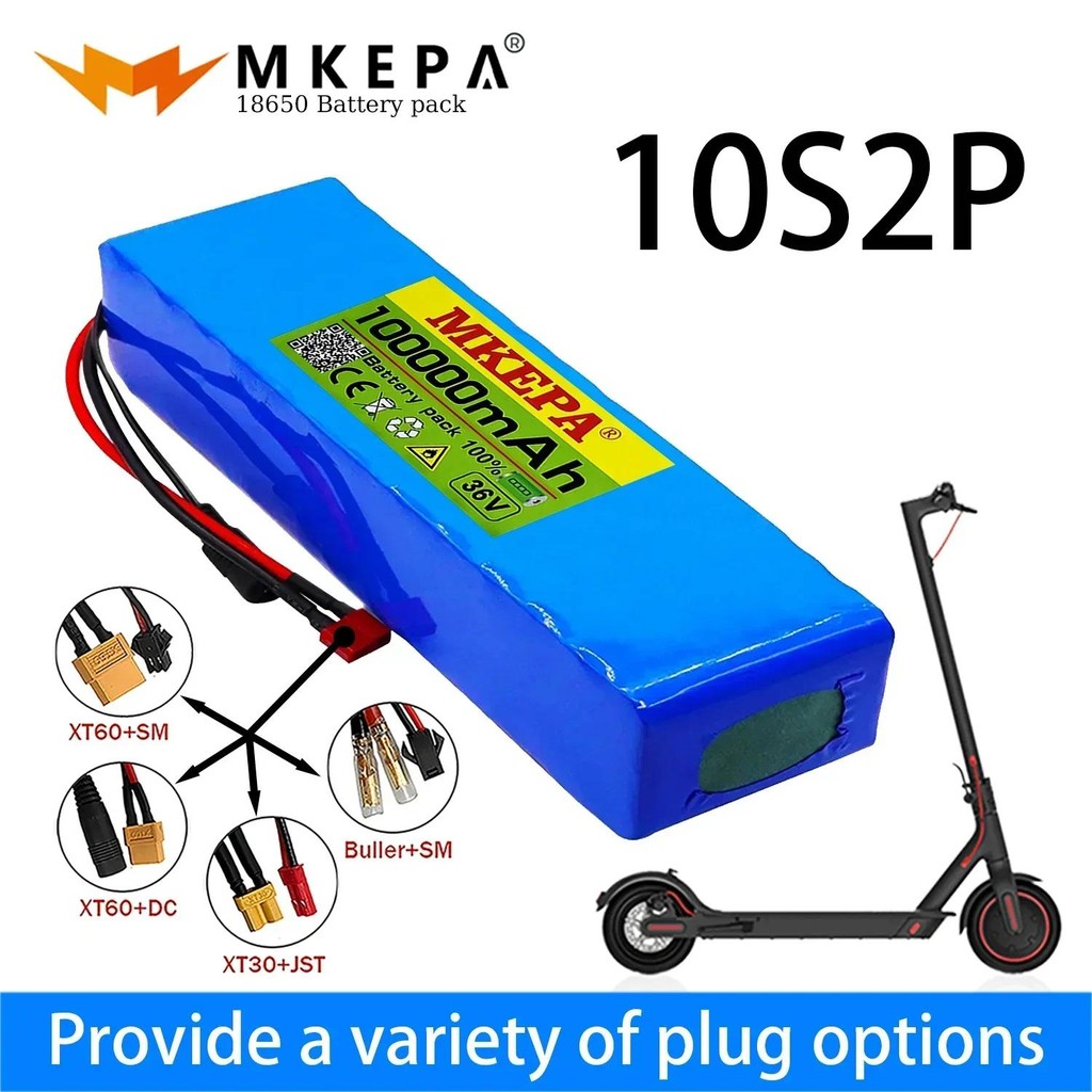 10S2P 36V 100000mAh 36v Electric Scooter Battery Lithium Electric Scooter 500W Electric Scooter Batt