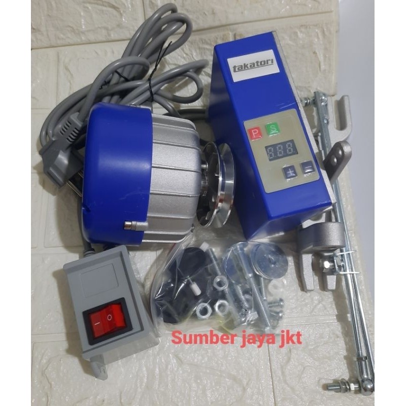 dinamo servo takatori mesin jahit + tali/vambelt