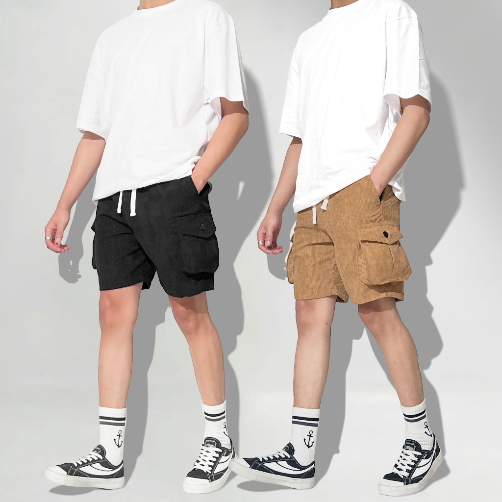SHORTPANT CARGO CORDUROY / CELANA PENDEK CARGO CORDUROY / CELANA PENDEK PRIA DISTRO