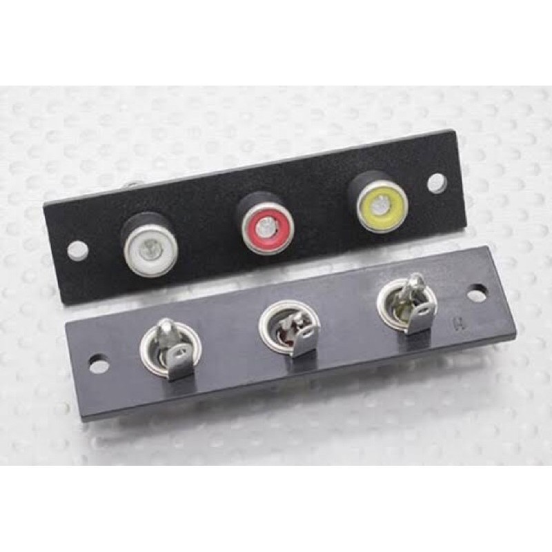 Soket RCA Input Output 3 Pin
