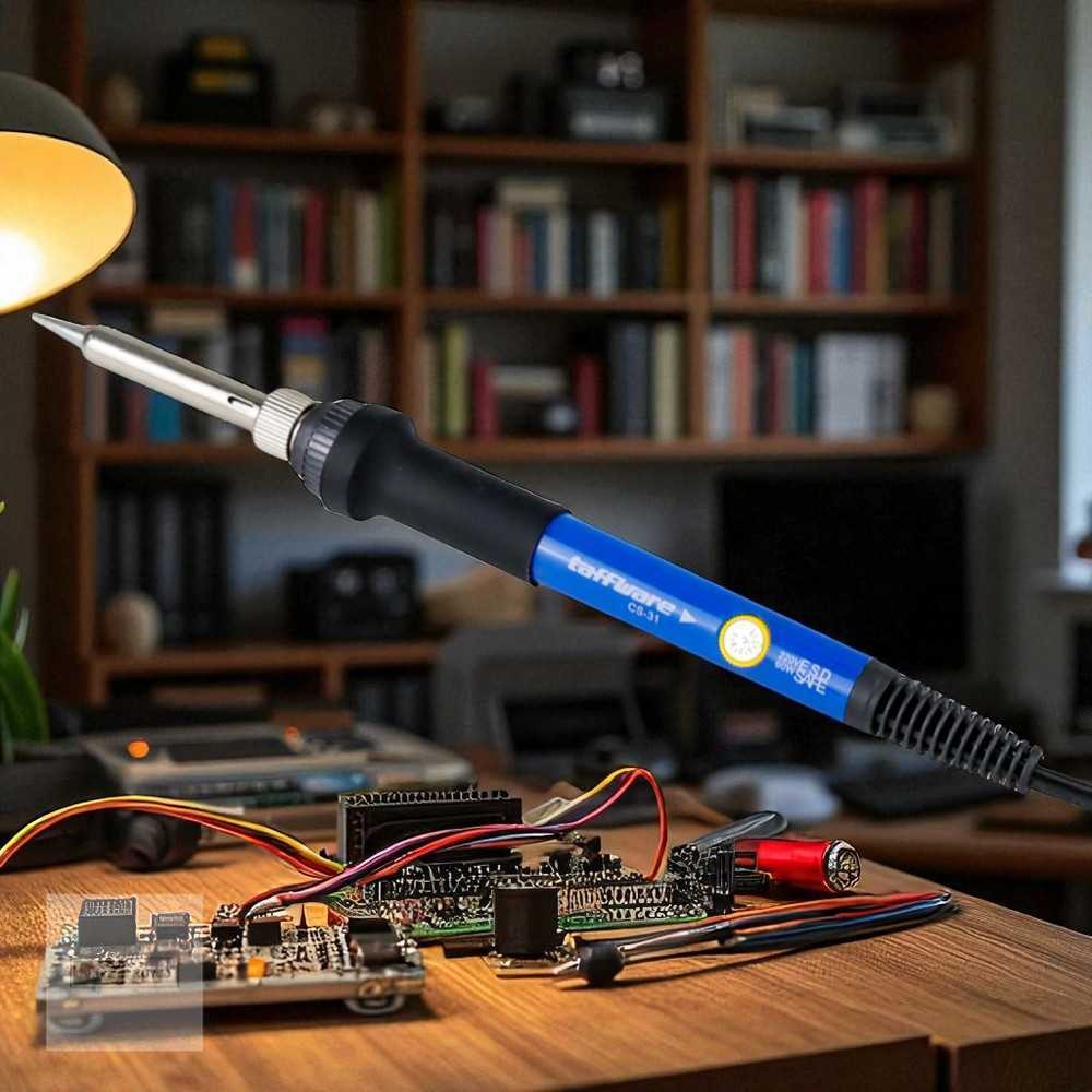 TaffWARE CS-31 – Solder Adjustable 60W dengan 5 Ujung (200-450 °C)