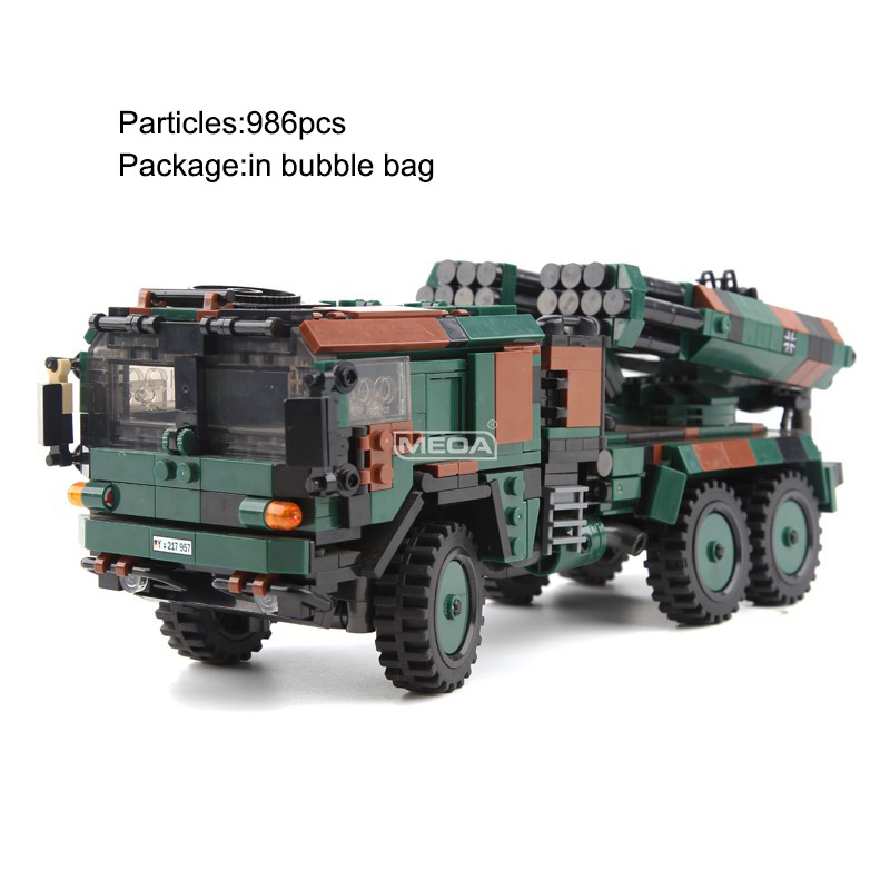 WW2 German M113 Armored Transport Vehicle Buig Blocks Leopard 2A6 Tank Bricks Model Y Military Tank 