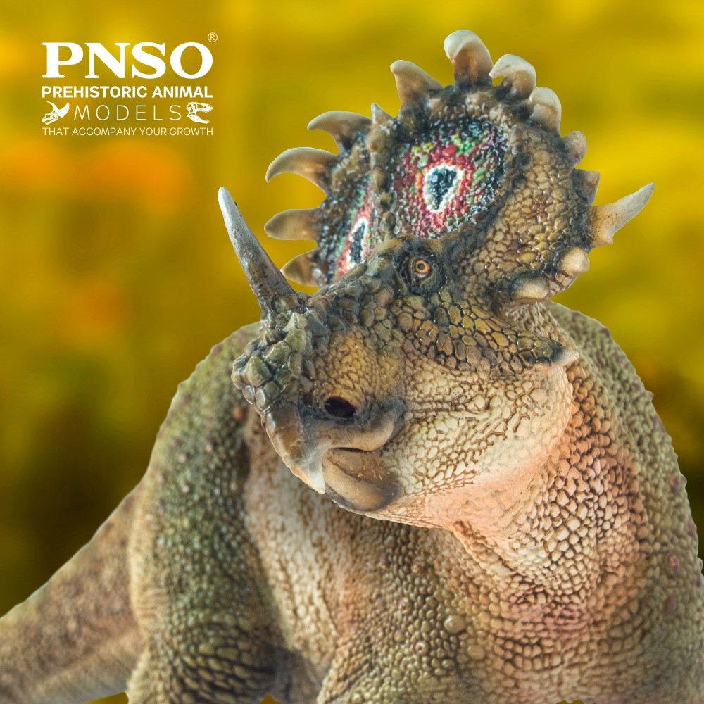 PNSO Prehistoric nosaur Models:40 A-Qi The Sinoceratops
