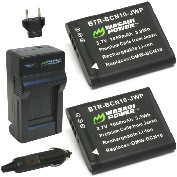 Wasabi Power Battery & Charger for Leica BP-DC14 BP-DC14E BP-DC14U BP DC14 DC14E DC14U BPDC14 BPDC14