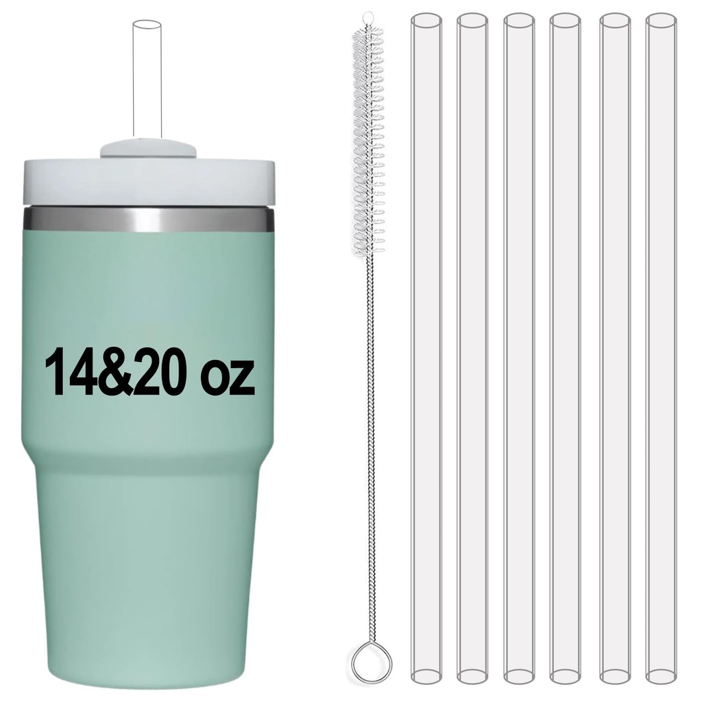 Straws for Stanley Cup, Straw for Stanley Cup 40OZ 30OZ 20OZ 14OZ, Replacement Straw for Stanley Tum