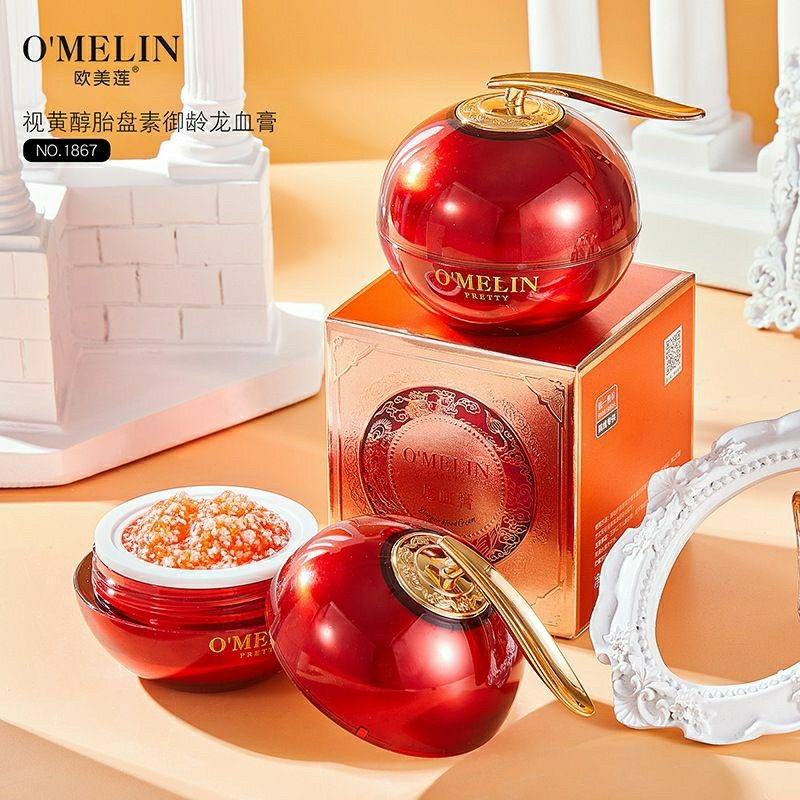 [GARANSI ORIGINAL UANG BALIK] OMELIN DRAGON BLOOD CREAM 100% ORIGINAL//ANTII KERIPUT •&•TAHAN AIR LI