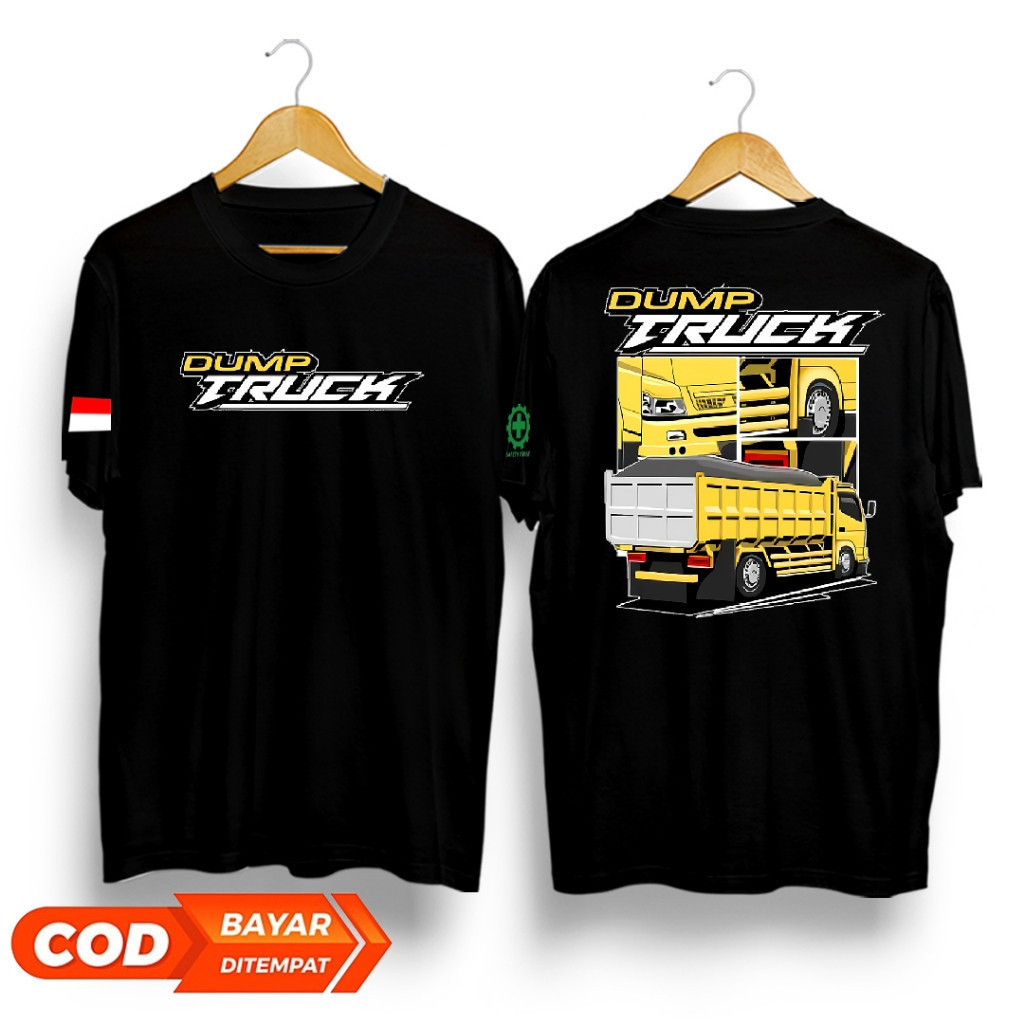 DENZ CLOTHES - KAOS DUMP TRUK // BAJU DRIVER TRUK // KAOS SOPIR TRUCK // BAJU FASHION
