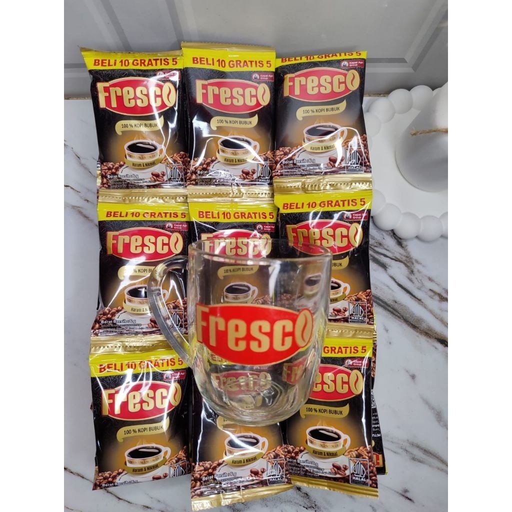 FRESCO MINI 12 sachet / 2 renteng  Kopi bubuk murah fresco kopi 2 renteng 12 sachet