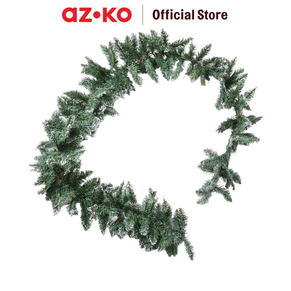 AZKO Noelle 270 cm Garland Dekorasi Natal Christmas Virginia - Hijau Hiasan Natal Pernak Pernik Nata