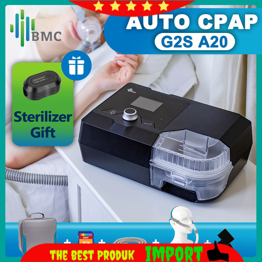 PROMO BMC G2S C20/A20 Auto CPAP Machine Automatic CPAP Ventilator Anti Snoring CPAP Machine with CPA