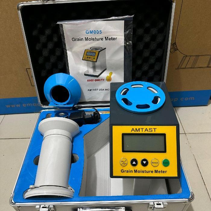 Moisture Meter ￼ALAT TESTER AMTAST GM 005 ALAT PANGUJI BIJI KOPI , COKLAT , JAGUNG , PADI , DAN 24 m
