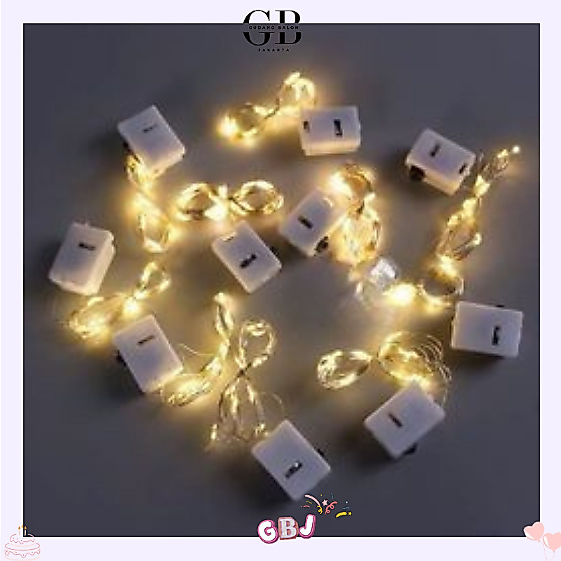 GBJ - Lampu Tumblr / Lampu LED Kawat 1 Meter 2 Meter 3 Meter