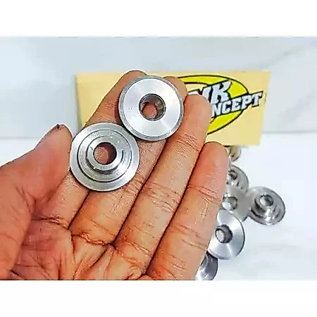 (1SET)RETAINER TITANIUM TOPI KLEP SAJA BAHAN TITANIUM UNTUK KLEP BATANG 5.5MM -BOYRENK